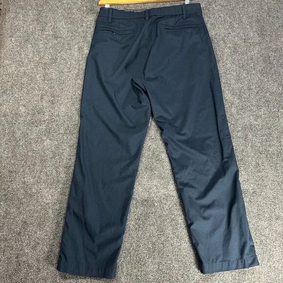 Lululemon ABC Classic Fit Trouser Pants Mens 32 Zip Fly Pockets Blue Stretch - Picture 5 of 6